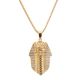 Stainless Steel Egyptian Pharaoh Pendant Chain Necklace